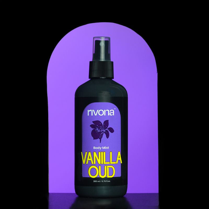 Vanilla Oud - Warm And Woody Perfume Body Mist For Long Lasting Fragrance