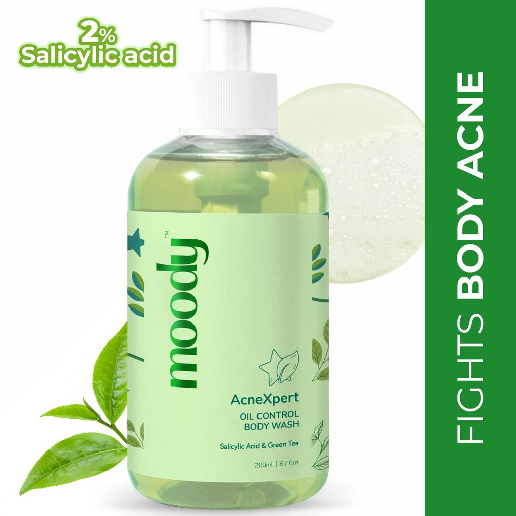 AcneXpert Body Wash with Salicylic Acid & Green Tea