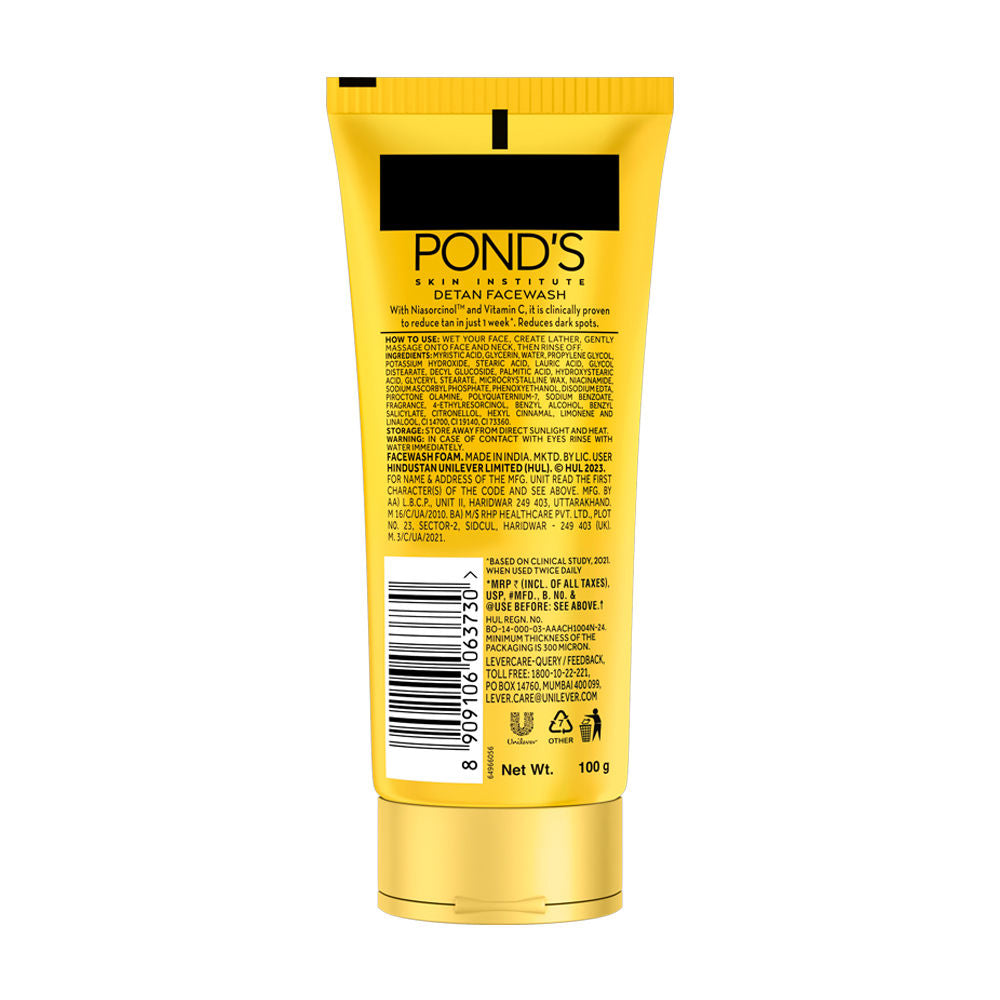 Sun Miracle Detan Facewash With Vitamin C & Niacinamide