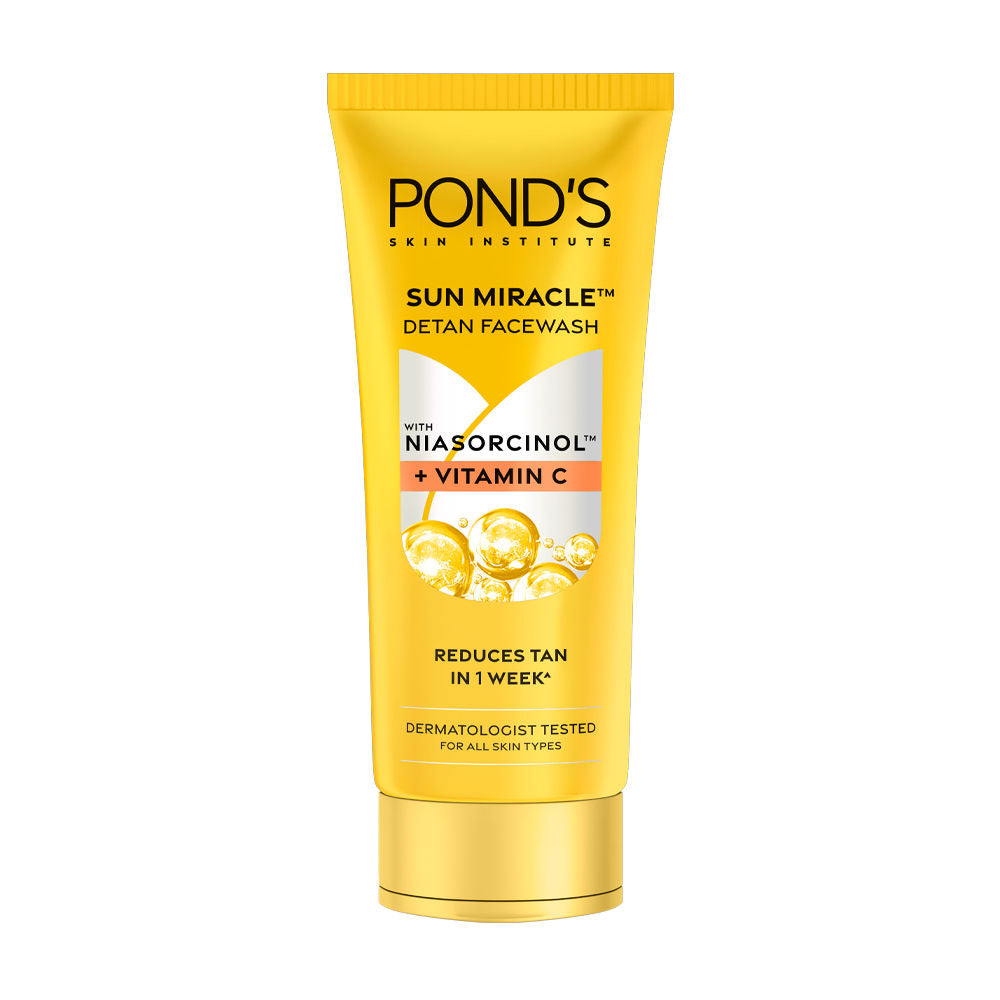 Sun Miracle Detan Facewash With Vitamin C & Niacinamide