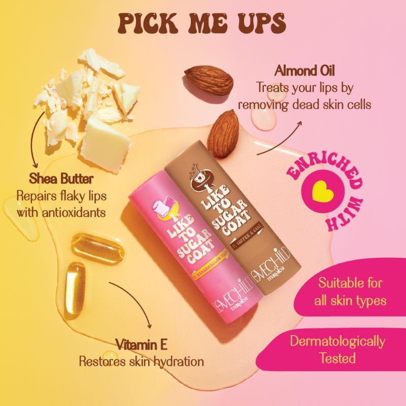 Tinted Lip Balm SPF 22, enriched with Shea Butter, Vitamin E and Almond Oil