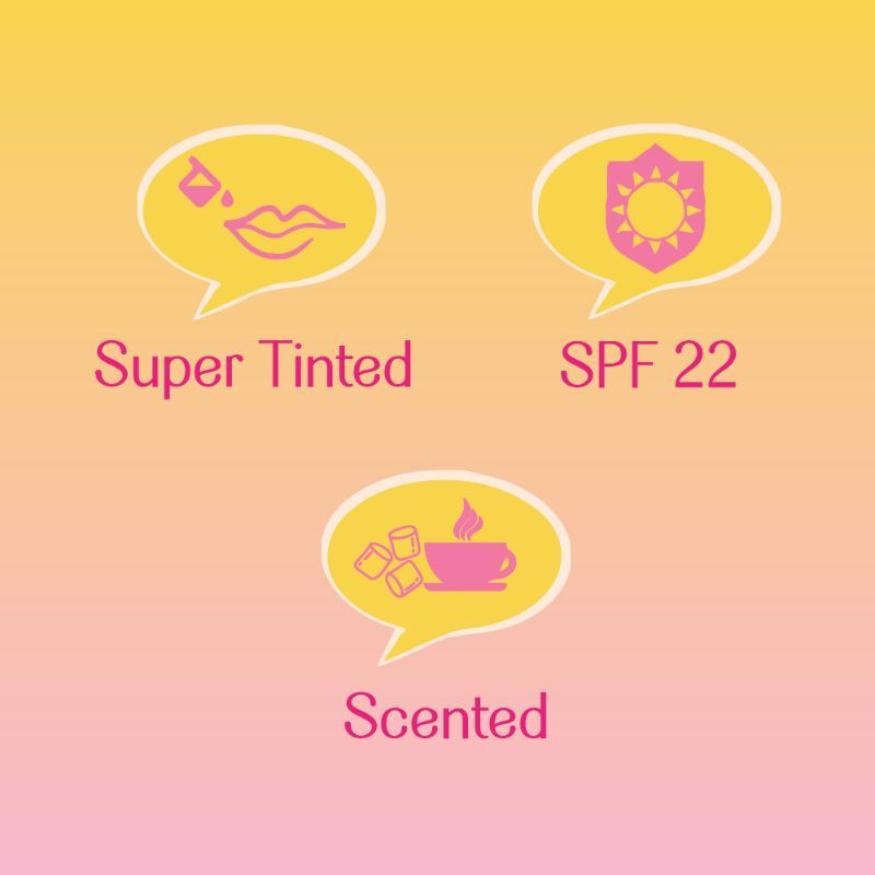 Tinted Lip Balm SPF 22, enriched with Shea Butter, Vitamin E and Almond Oil