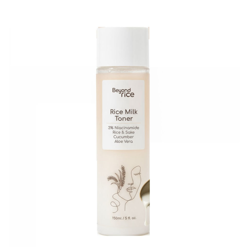 Vegan Rice Milk Toner With 3% Niacinamide & Rice Sake
