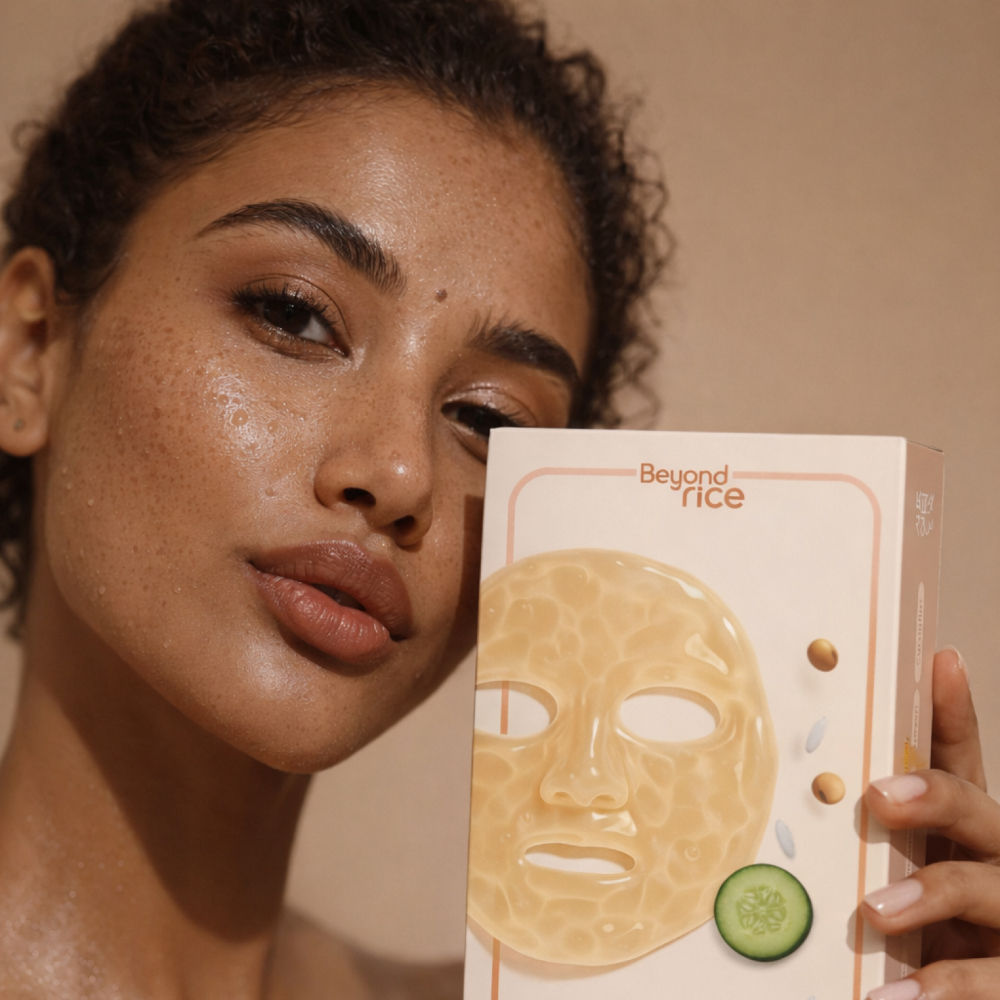 Vegan Collagen Jelly Mask With Rice, Niacinamide & Cucumber