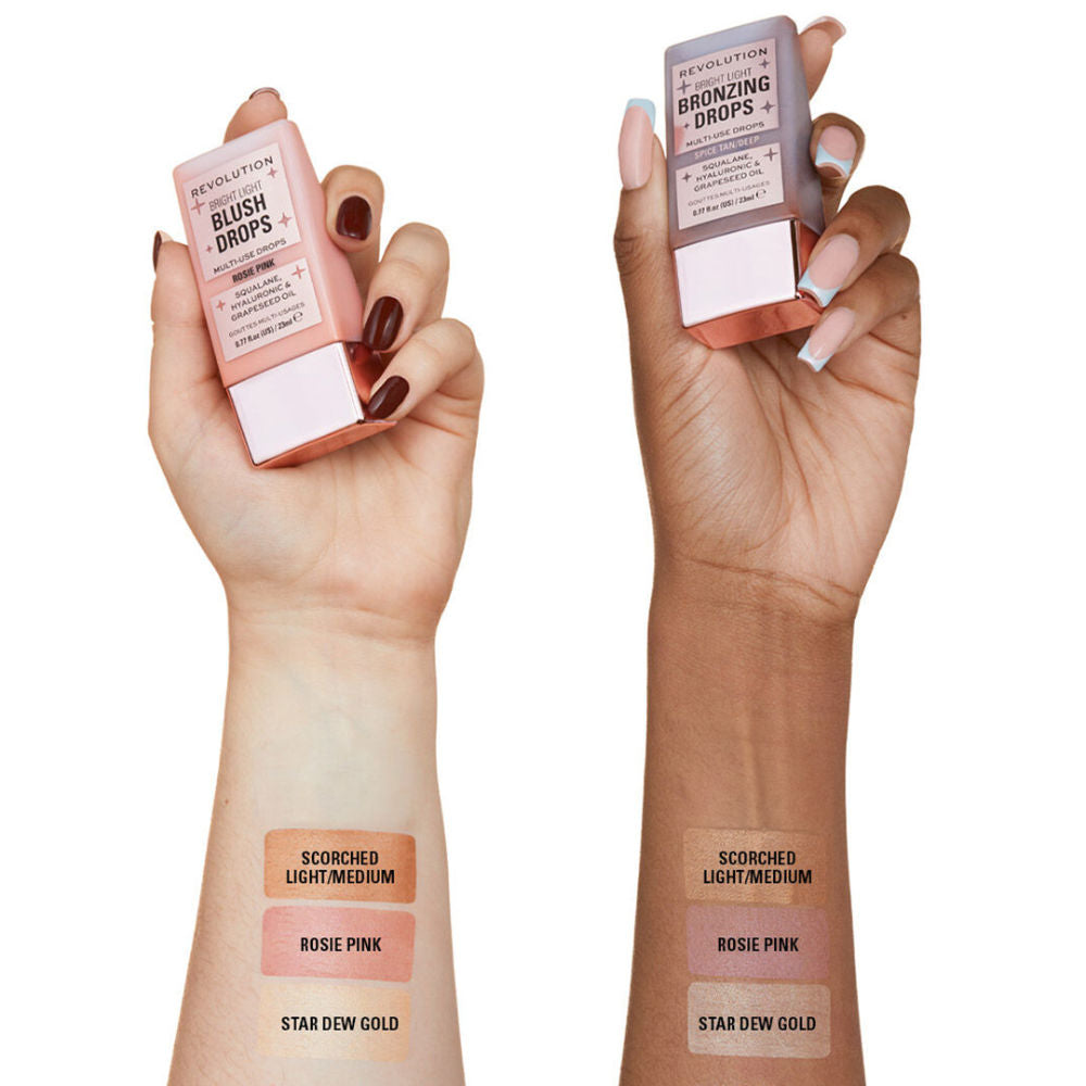 Bright Light Blush Drops Pink Rosie