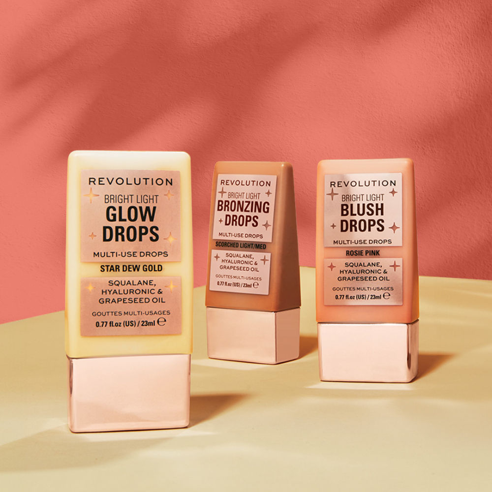Bright Light Blush Drops Pink Rosie
