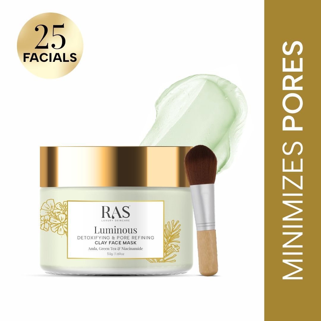 Luminous Detoxifying & Pore Refining Clay Face Mask