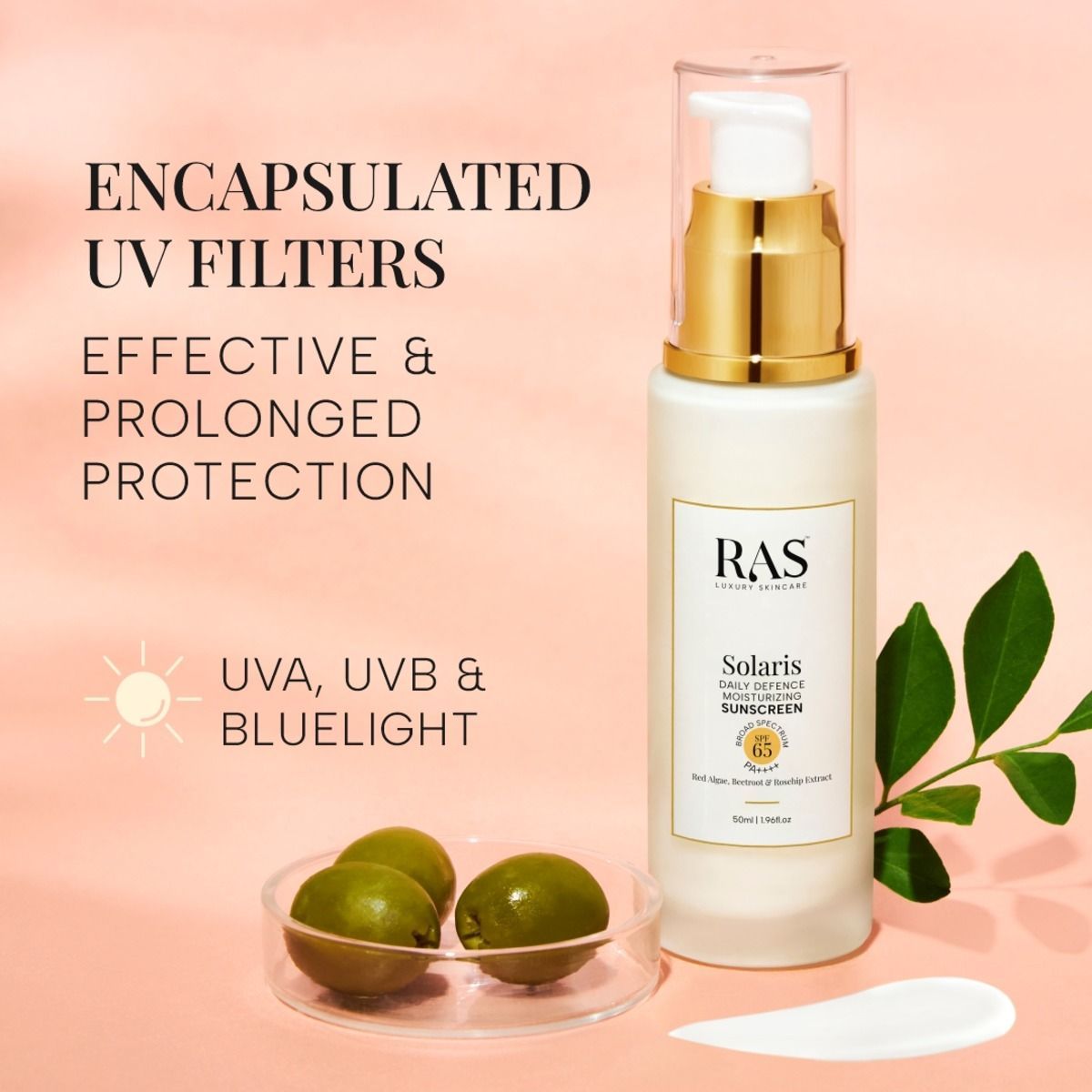 Solaris Daily Defence Moisturising Sunscreen Spf 50 Pa+++