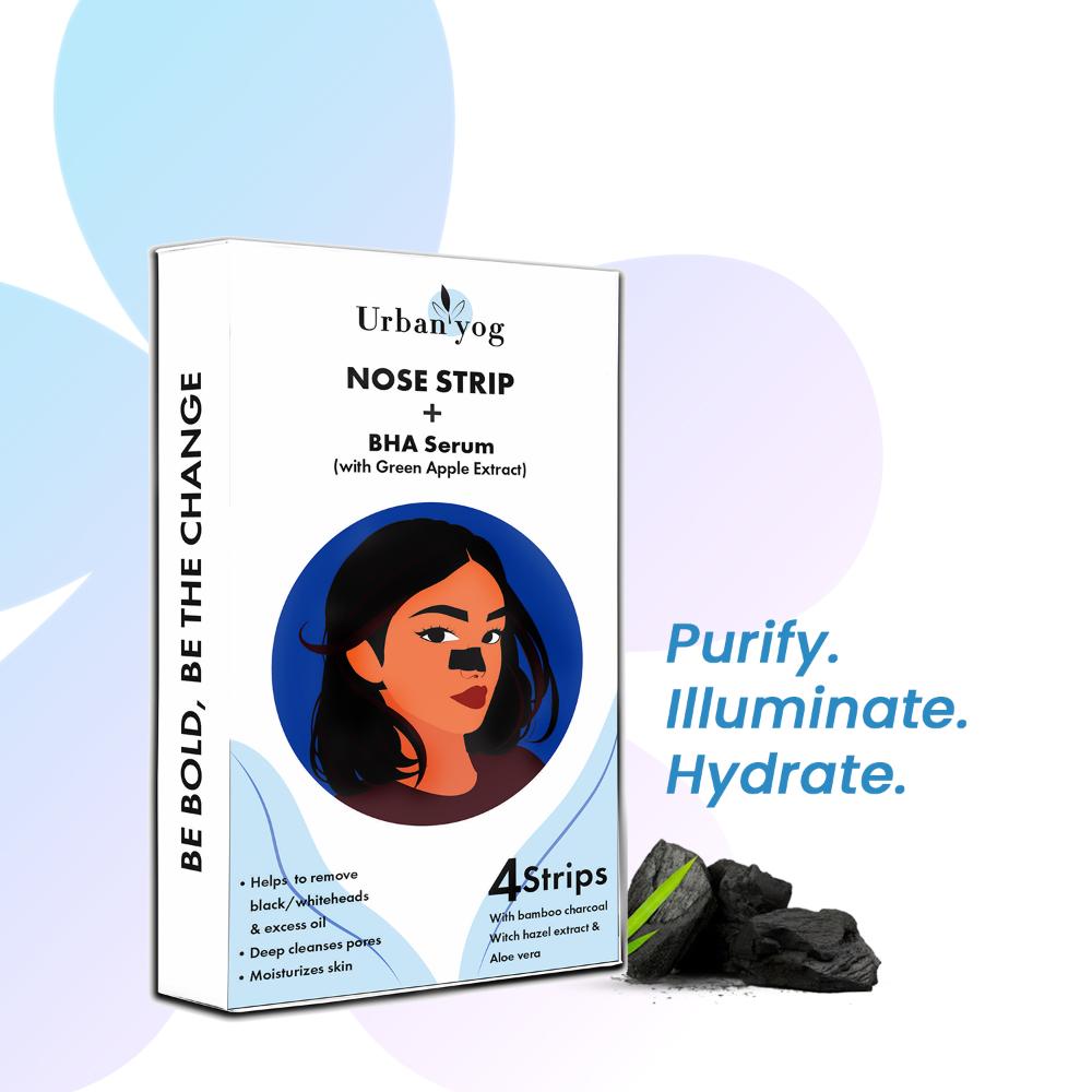Nose Strip + BHA Serum Black & Whitehead Remover Nose Strips