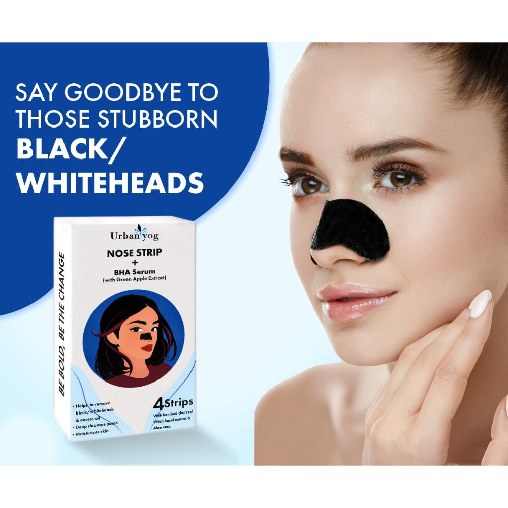 Nose Strip + BHA Serum Black & Whitehead Remover Nose Strips