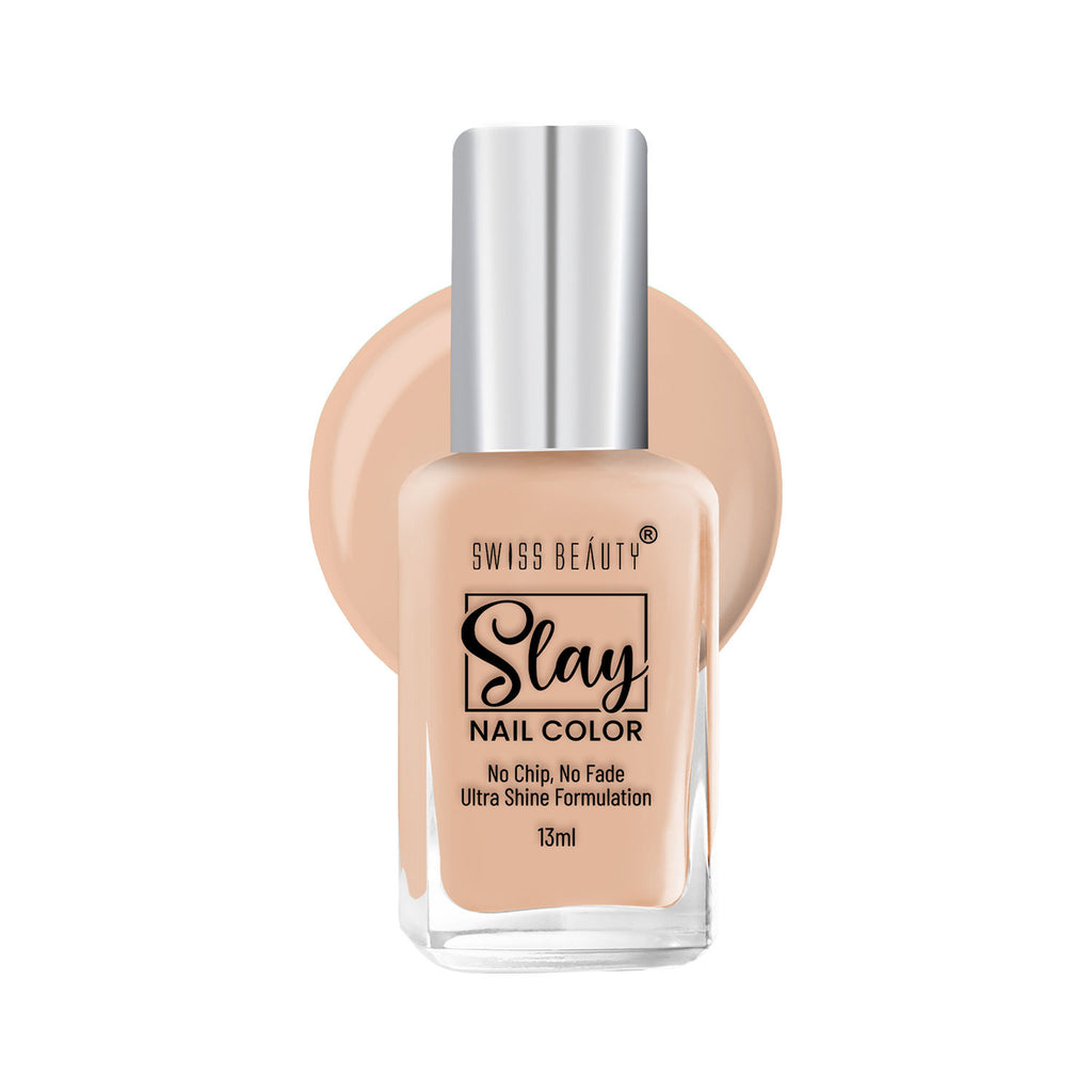 Slay Nail Color With Ultra Shine Formulation - 61 Ultra Cream