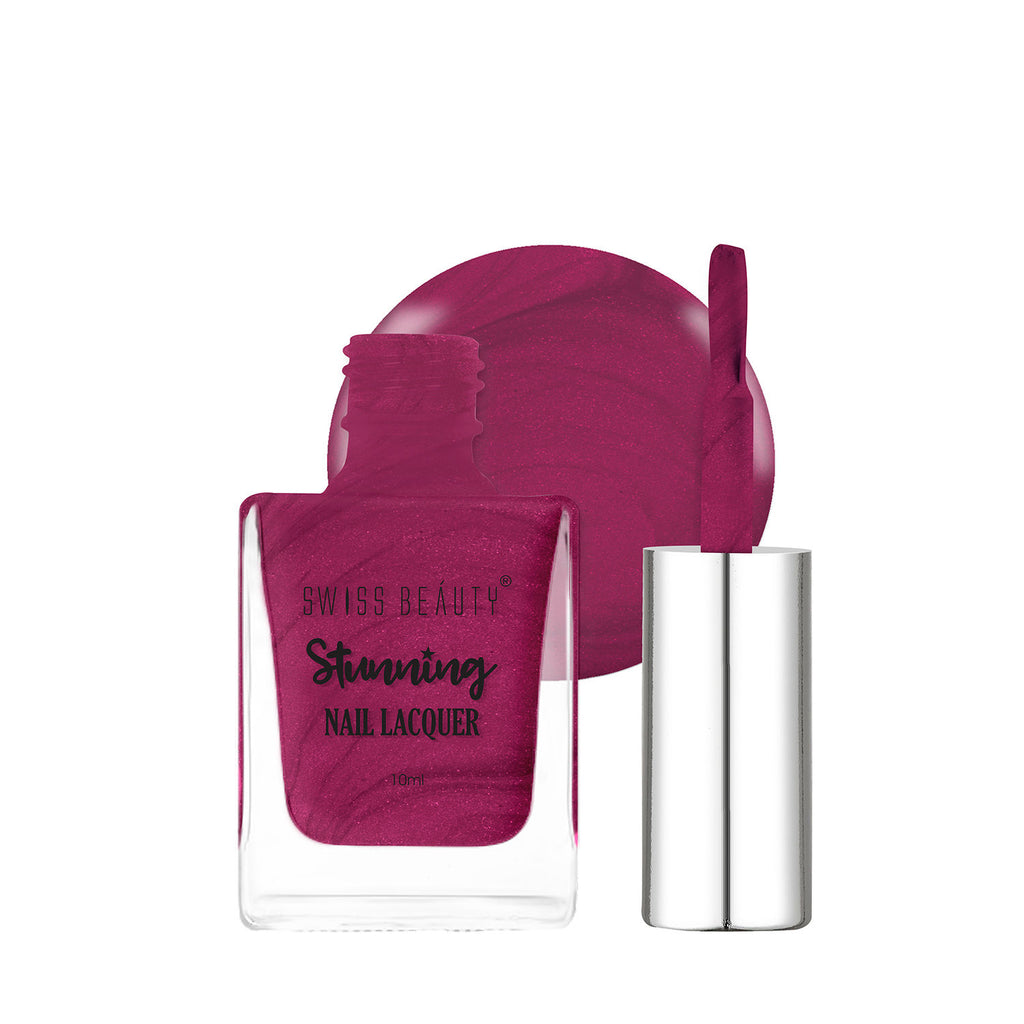 Stunning Nail Lacquer - 106 Glitter Plum