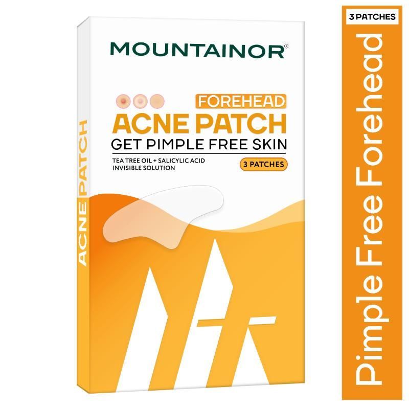 Forehead Acne Pimple Patch Strips, Salicylic Acid Spot Corrector, Blackhead & Whitehead