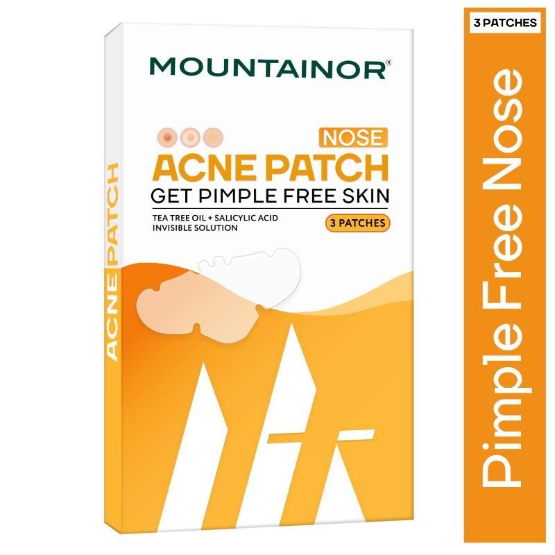 Nose Acne Pimple Patch Big Strips, Salicylic Acid Spot Corrector, Blackhead & Whitehead