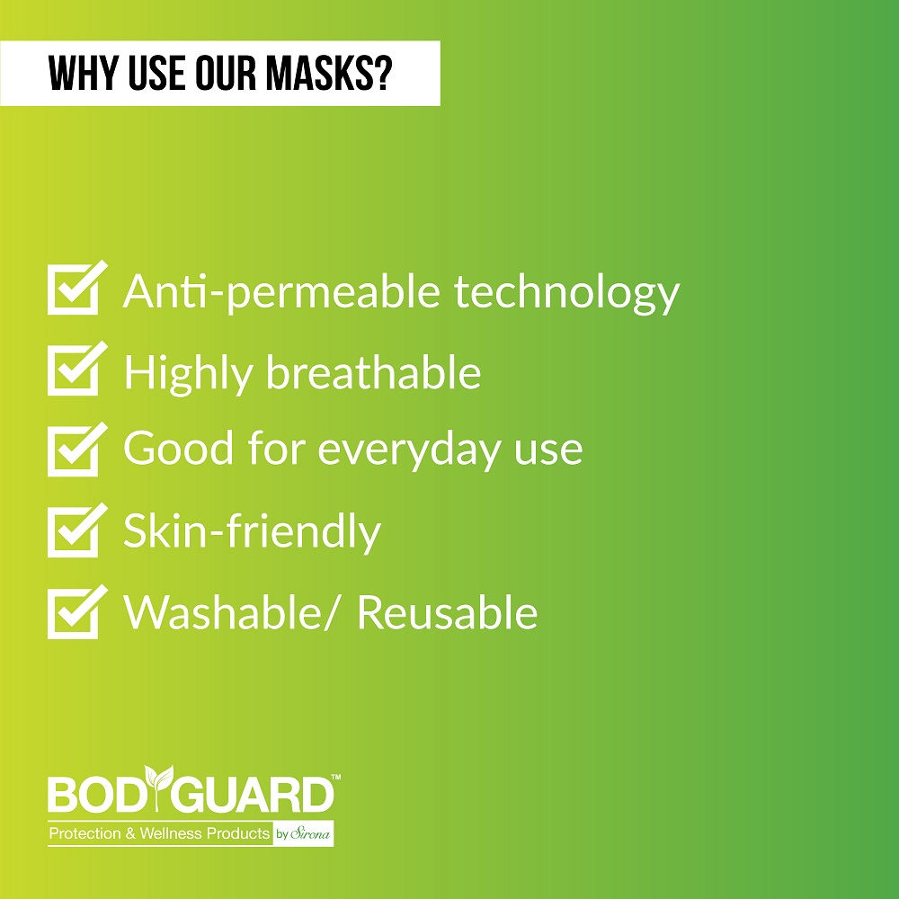 Breathe Easy Everyday Reusable Anti Pollution Mask - 1 Unit