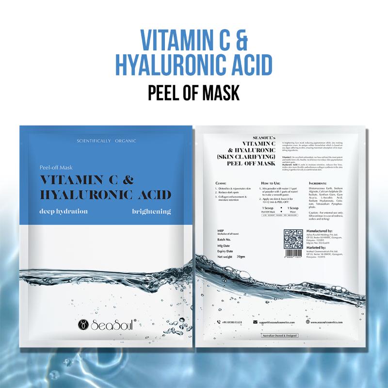 Peel-Off Mask Vitamin C & Hyaluronic Acid