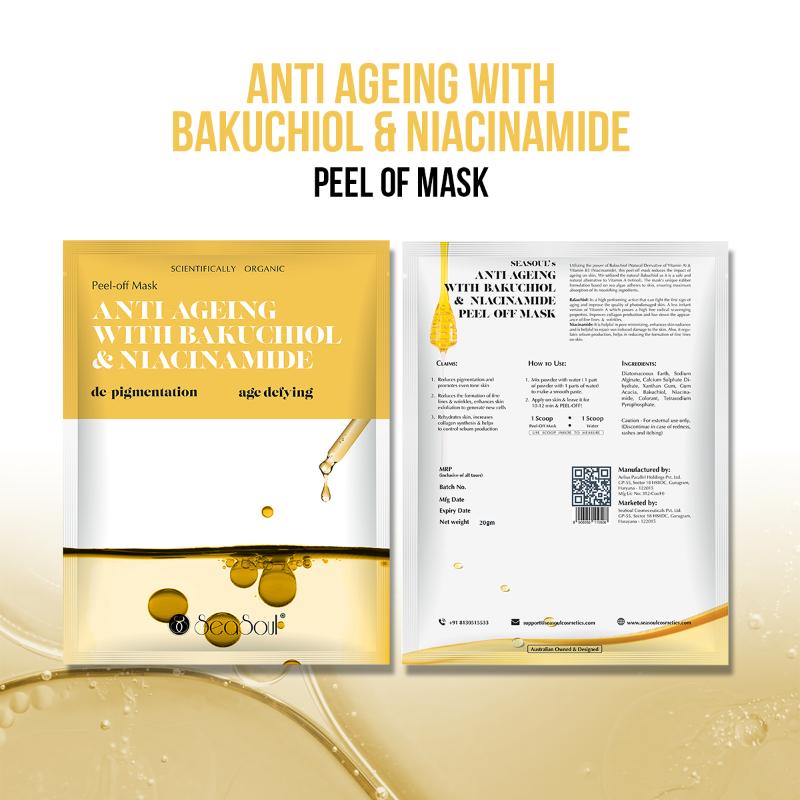 Peel-Off Mask Anti-Ageing With Bakuchiol & Niacinamide