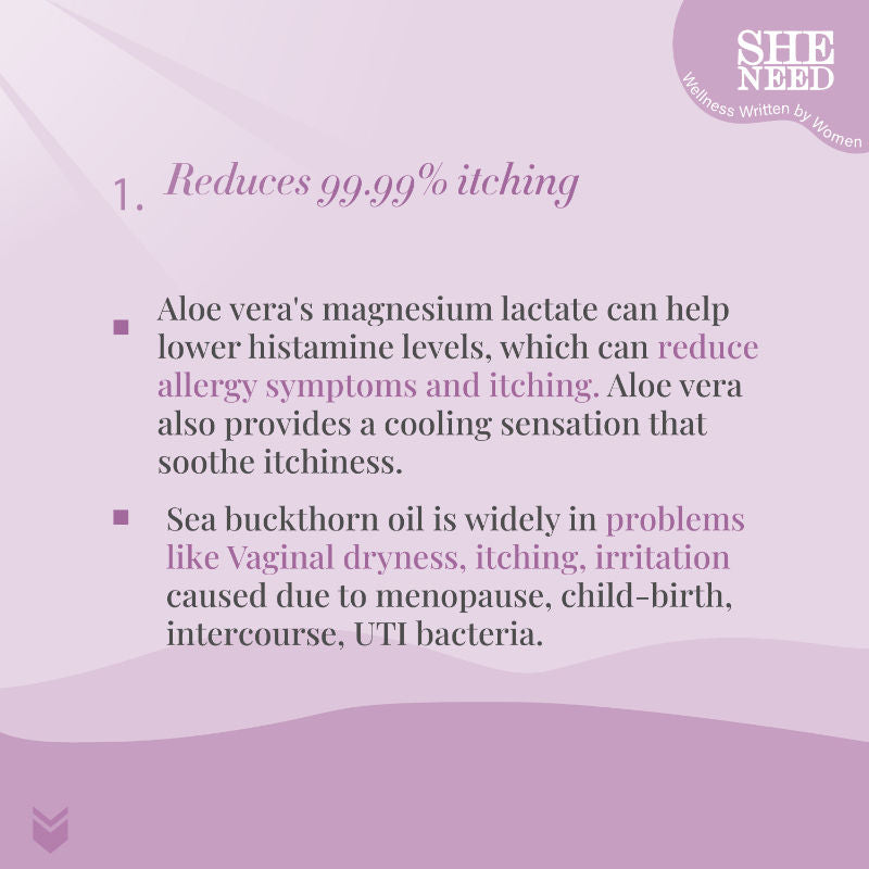 Anti-itch Feminine Intimate Wash - Reduces Redness, Itchiness & Smoothens