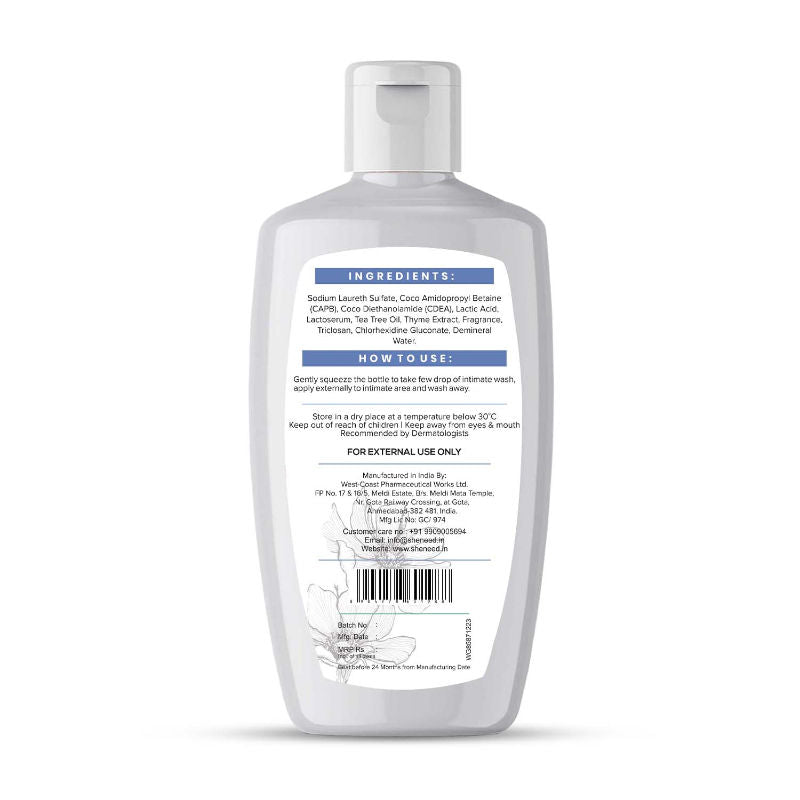 UTI Relief Feminine Intimate Wash - Reduces Yeast Infection, Protects Against UTI