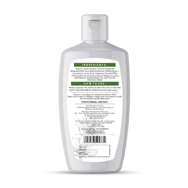Dryness Relief Feminine Intimate Wash – Reduces Flaky Skin, Improves Hydration