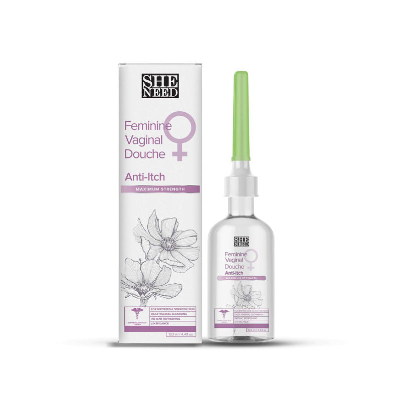 Intimate Anti-Itch Relief Douche Reduces Redness, Itchiness With PH-3.5 & 100% Natural
