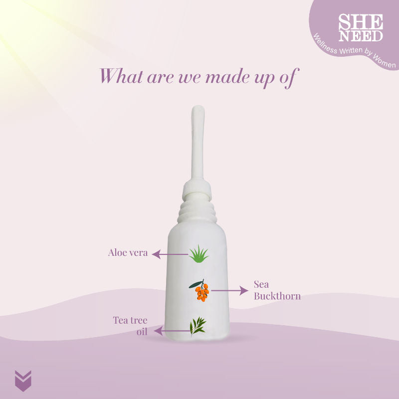 Intimate Anti-Itch Relief Douche Reduces Redness, Itchiness With PH-3.5 & 100% Natural