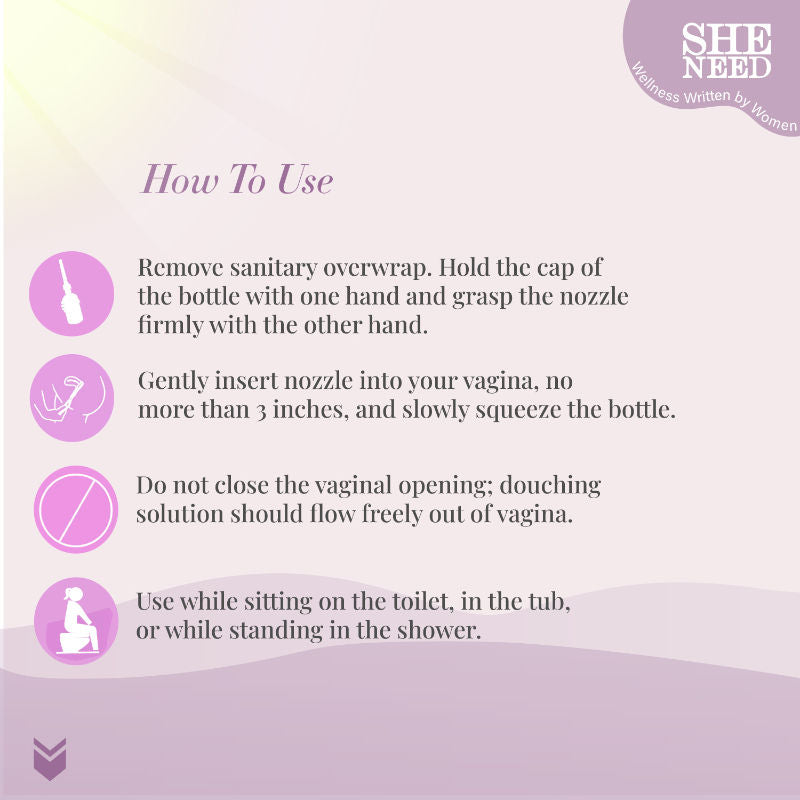 Intimate Anti-Itch Relief Douche Reduces Redness, Itchiness With PH-3.5 & 100% Natural