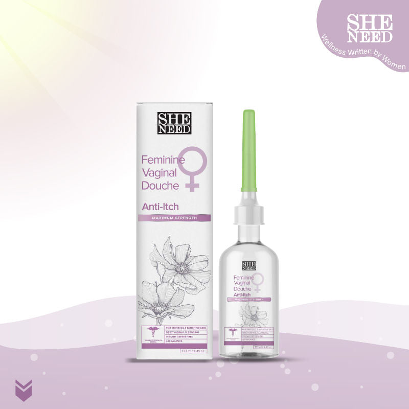 Intimate Anti-Itch Relief Douche Reduces Redness, Itchiness With PH-3.5 & 100% Natural