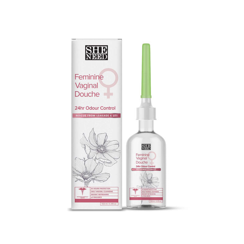 Intimate 24Hr Odor Control Douche Reduces Redness, Itchiness With PH-3.5 & 100% Natural