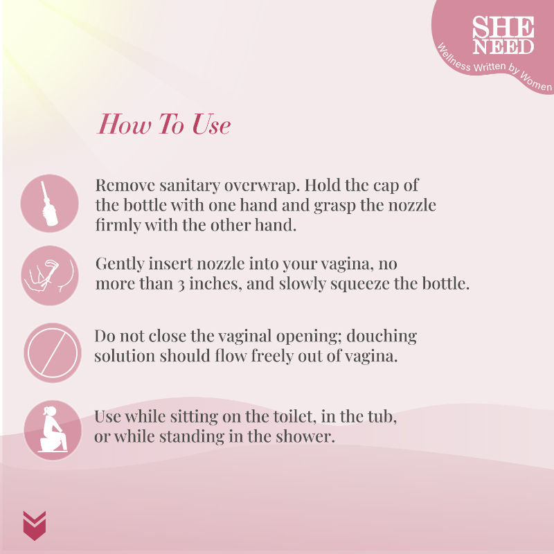 Intimate 24Hr Odor Control Douche Reduces Redness, Itchiness With PH-3.5 & 100% Natural