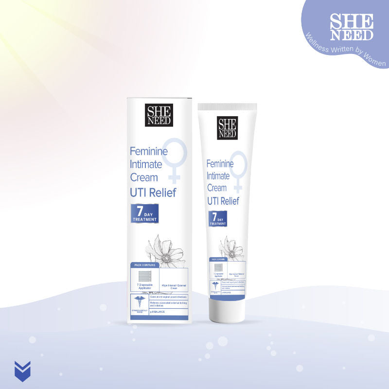Feminine Intimate Cream for UTI Relief