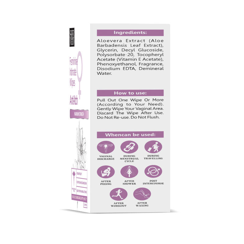 Feminine Anti-Itch Intimate Wipes