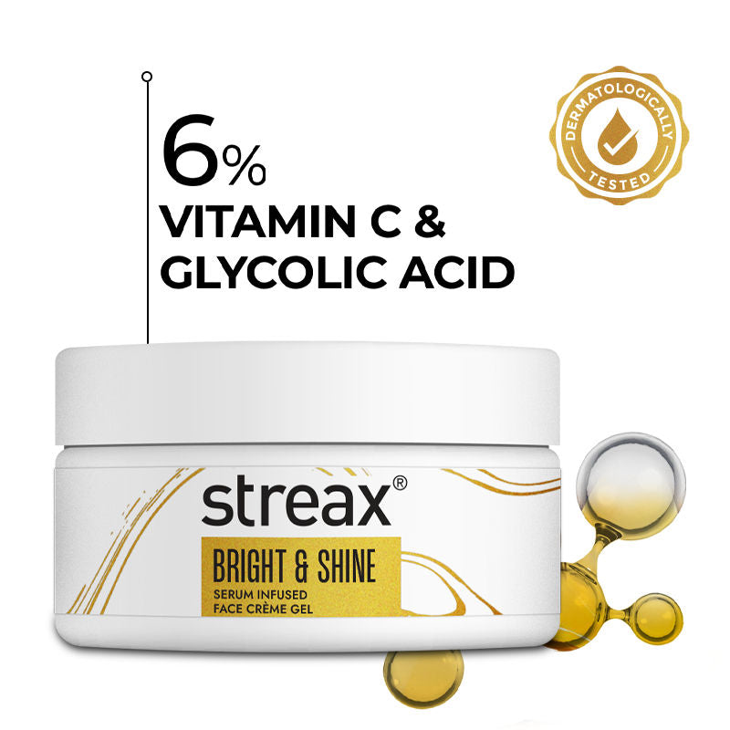 Bright & Shine Serum Infused Face Cream Gel