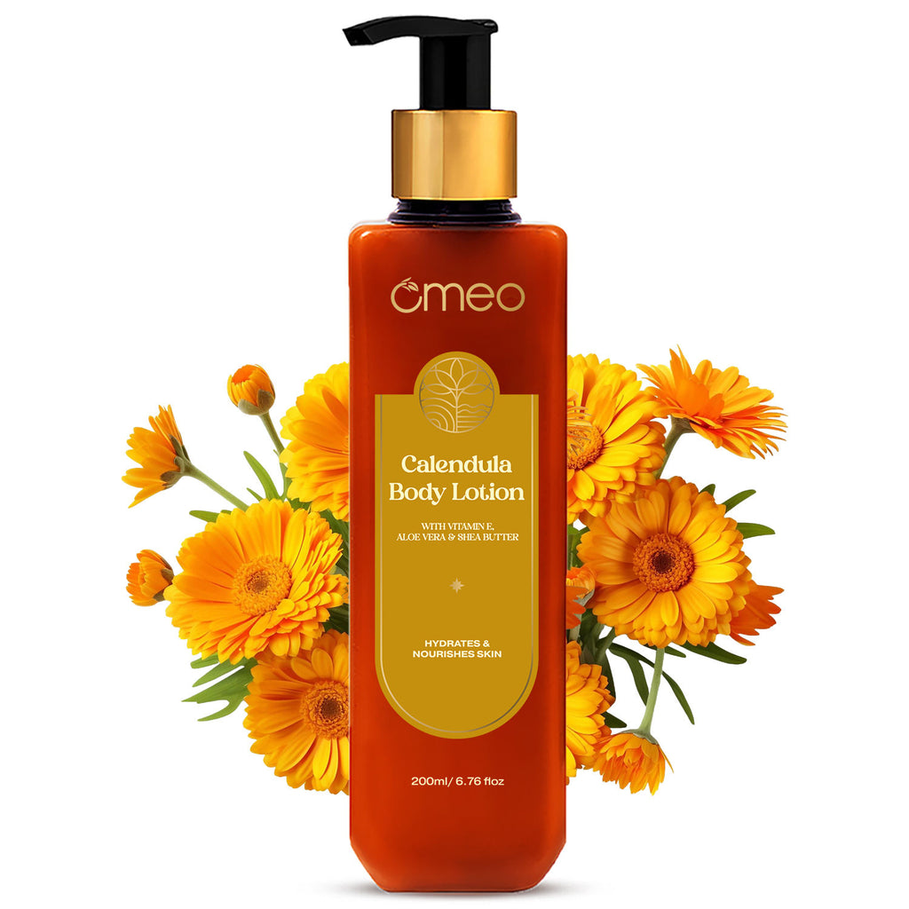 Calendula Body Lotion with Vitamin E, Aloe Vera & Shea Butter