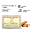 Sandalwood Handmade Soap Treat Acne & Moisturize Skin