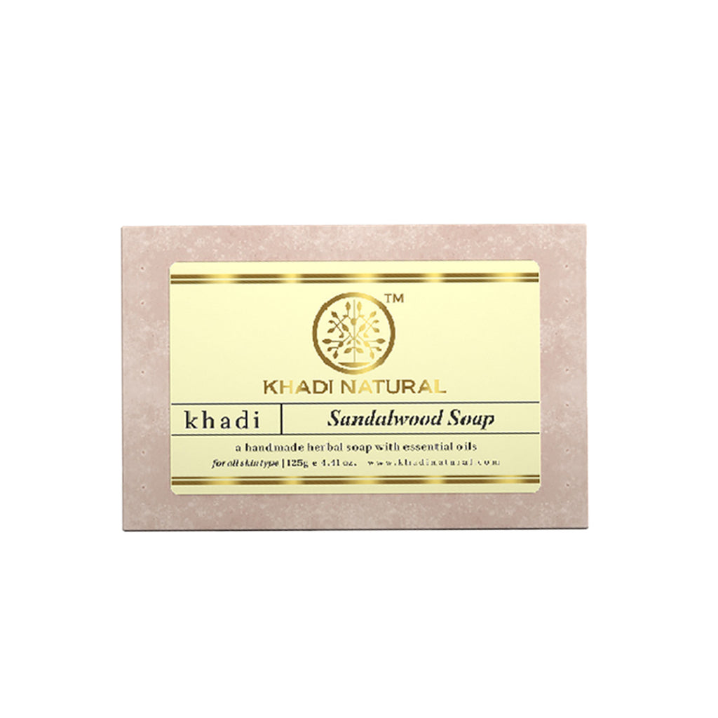 Sandalwood Handmade Soap Treat Acne & Moisturize Skin