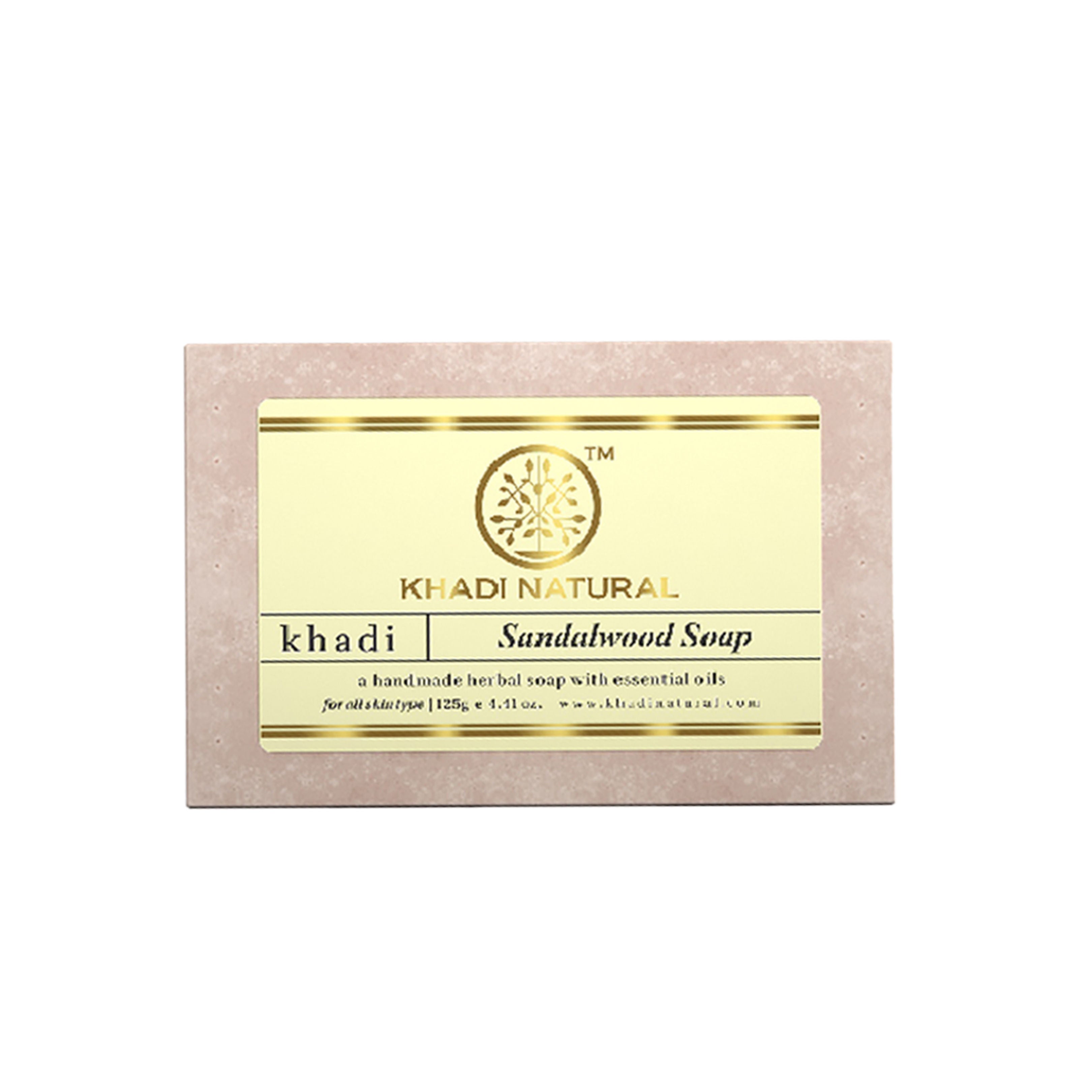 Sandalwood Handmade Soap Treat Acne & Moisturize Skin