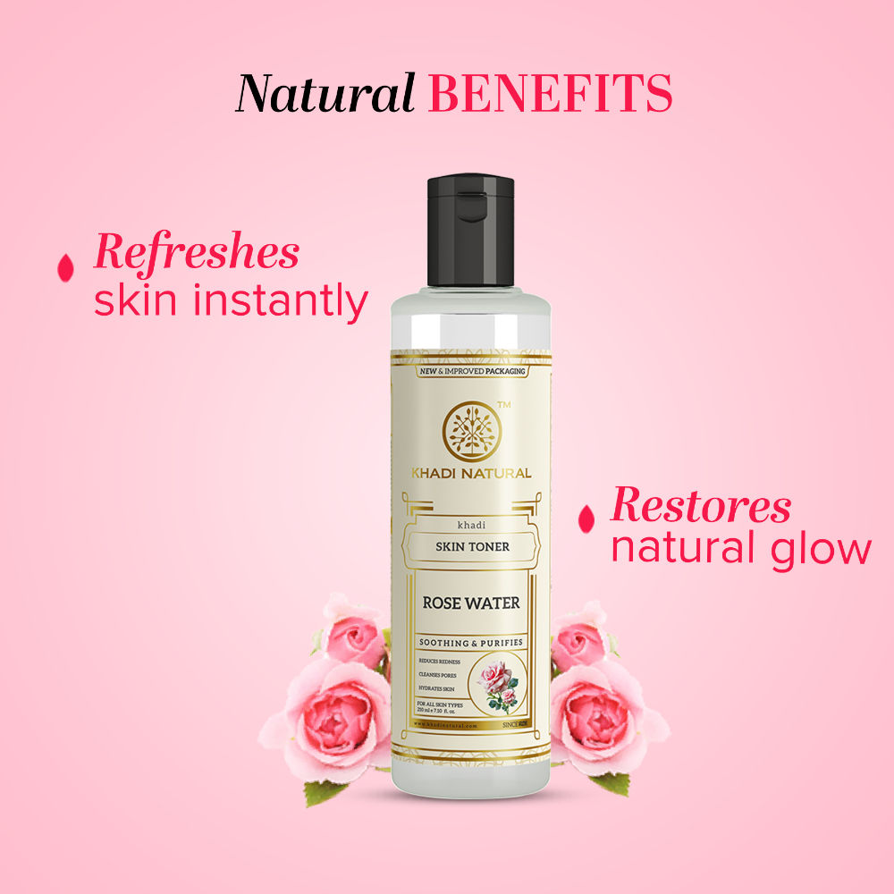 Pure Rose Water Toner for Everyday Floral Freshness
