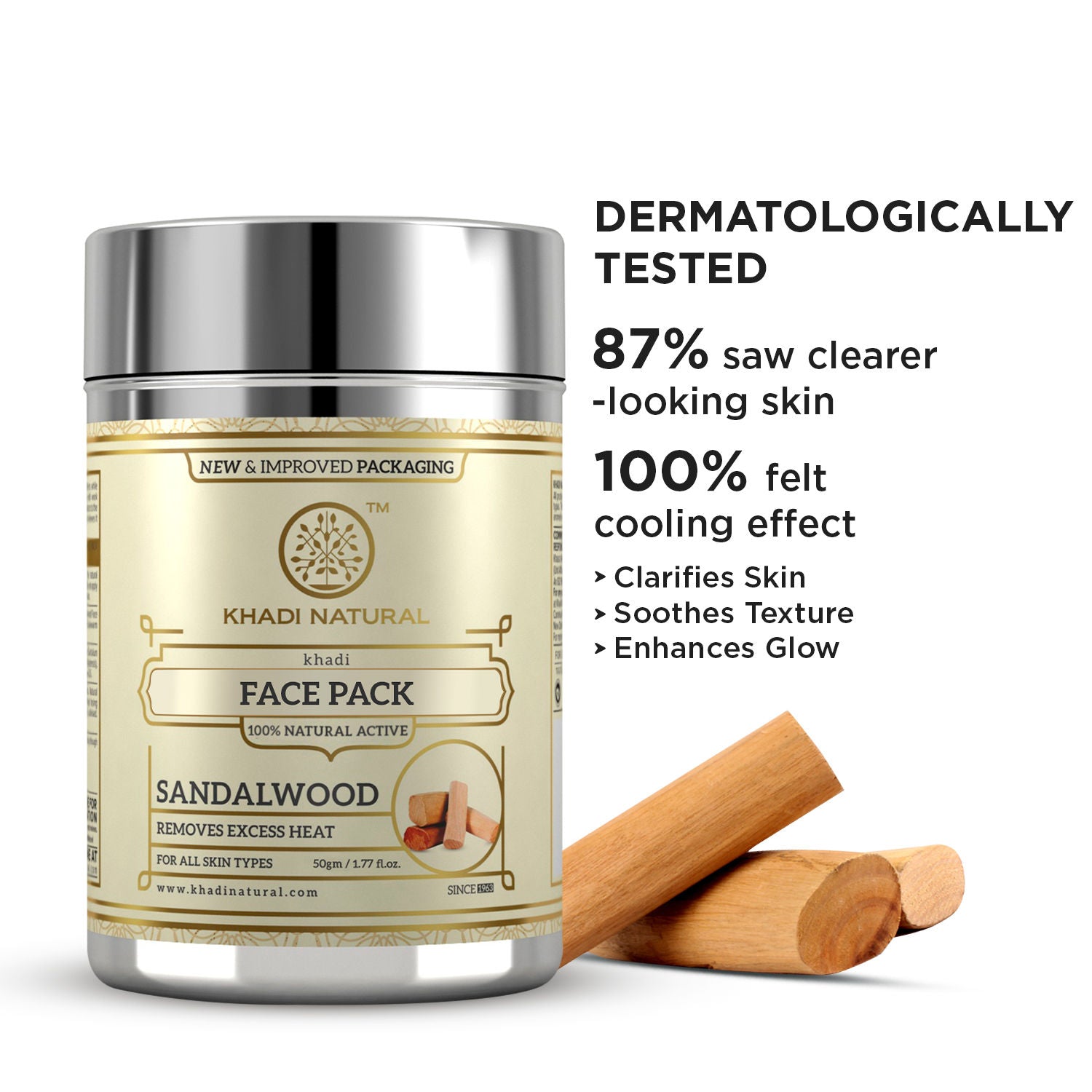 Sandalwood Face Pack for Oily Skin and Acne-Prone Concerns
