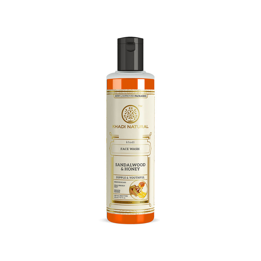 Sandalwood & Honey Face Wash for Hydration, Glow and Gentle Cleansing
