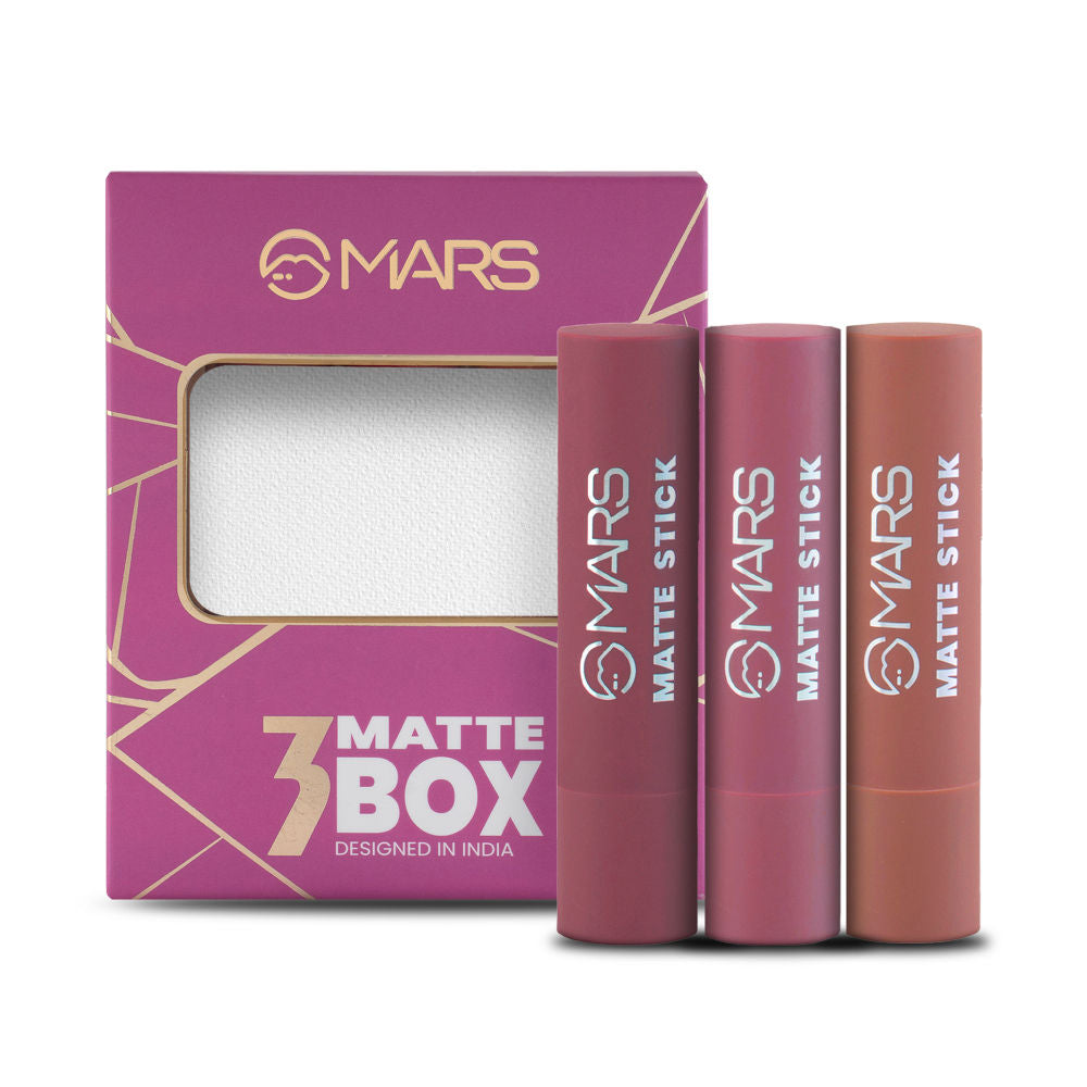 Matte Lipsticks Box - 02 Peaches and Nudes