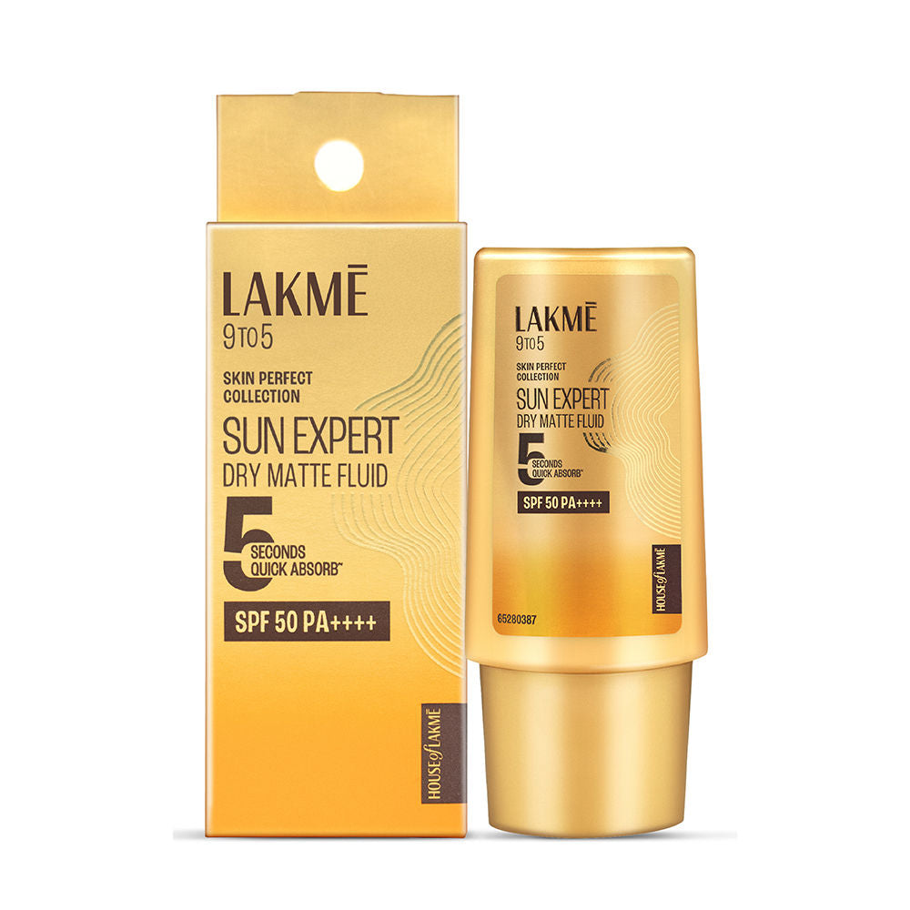 Sun Expert Dry Matte Fluid SPF 50++++ Sunscreen with 1% Niac & Ceramide for Oily Skin