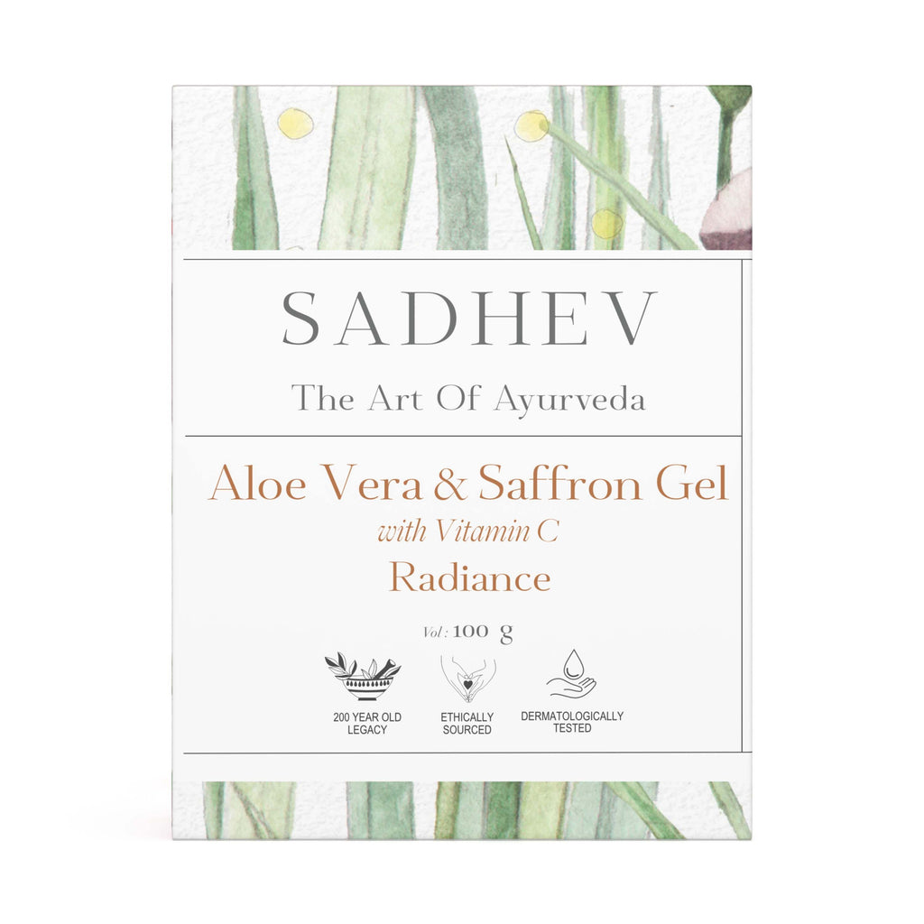 Aloe Vera & Saffron Gel With Vitamin C