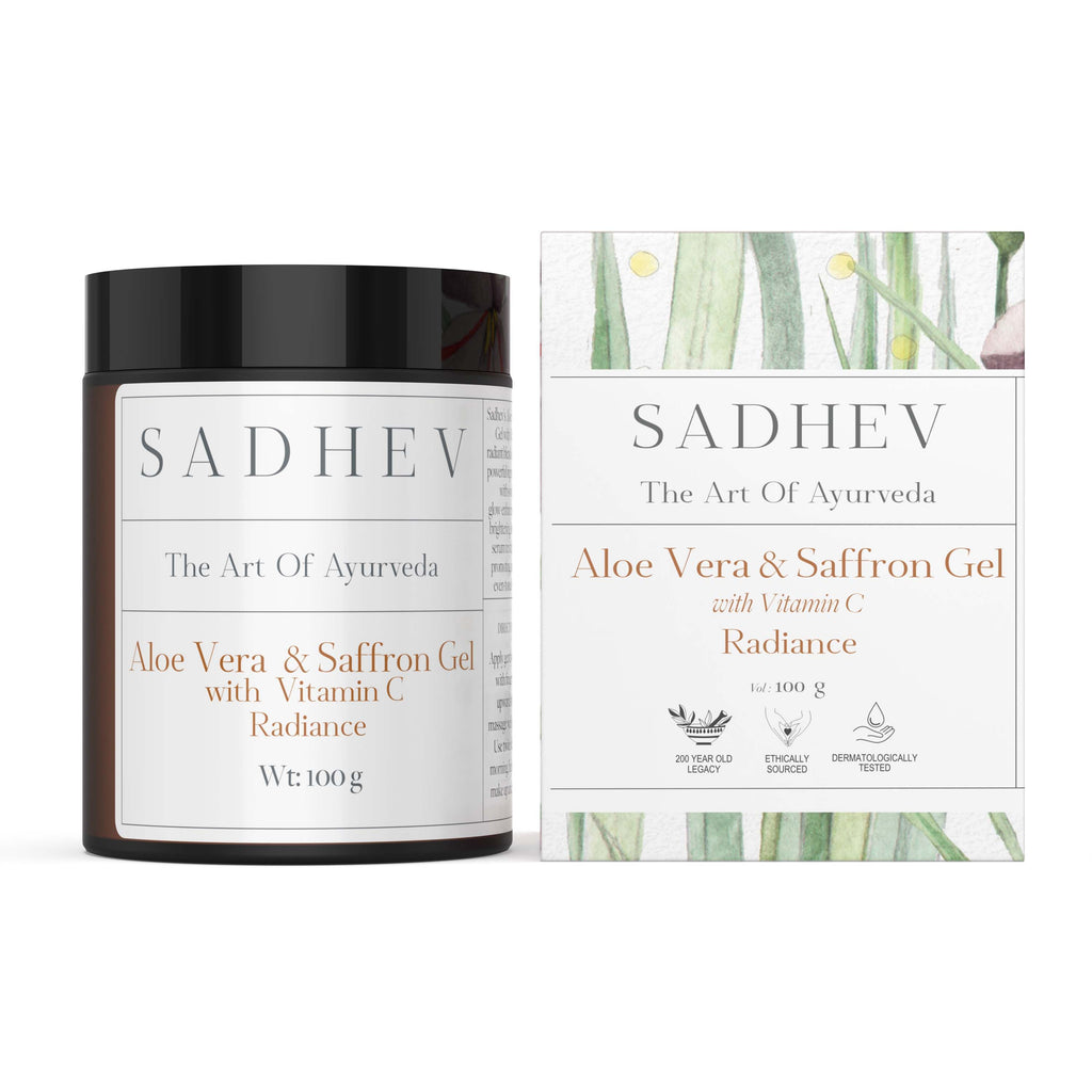 Aloe Vera & Saffron Gel With Vitamin C