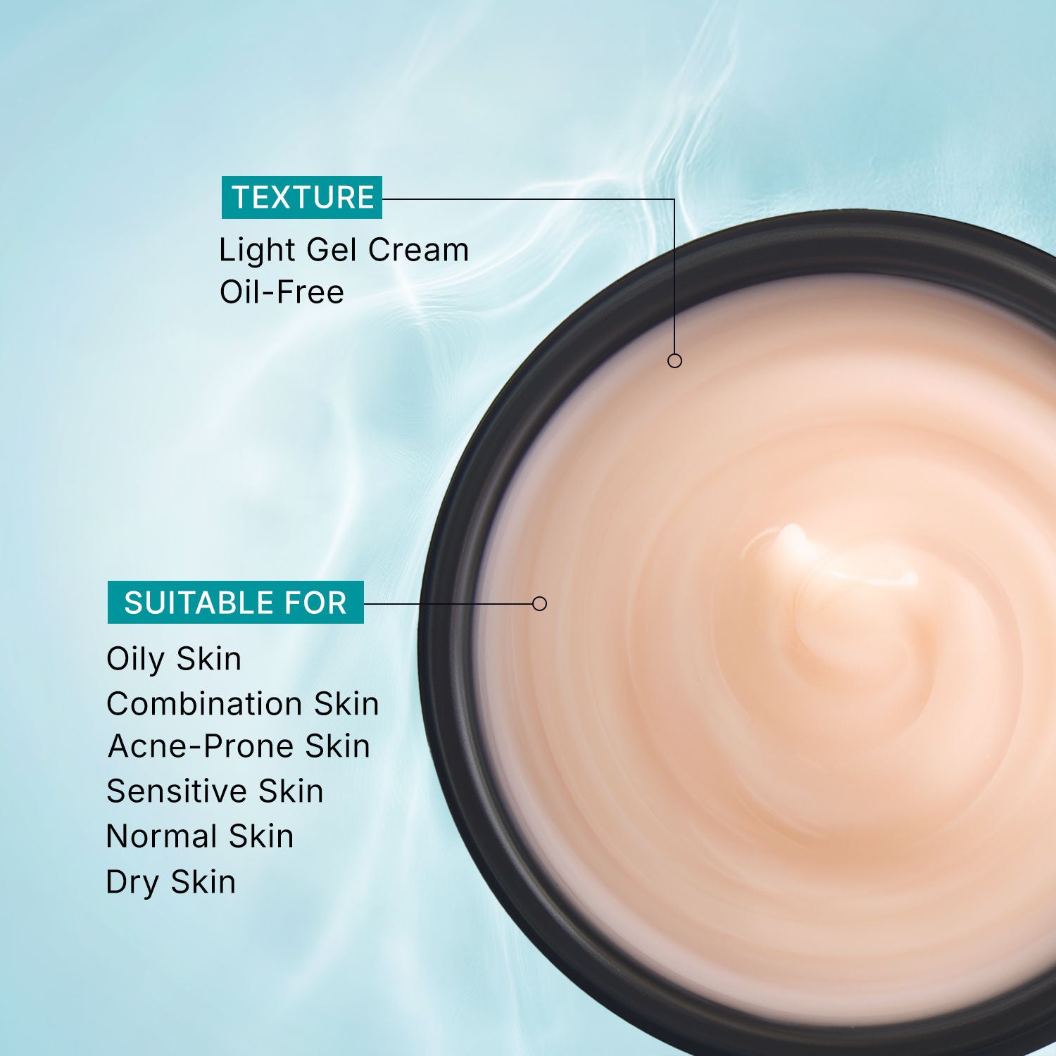 Korean Rice Water Hydra Glow Light Gel Moisturizer
