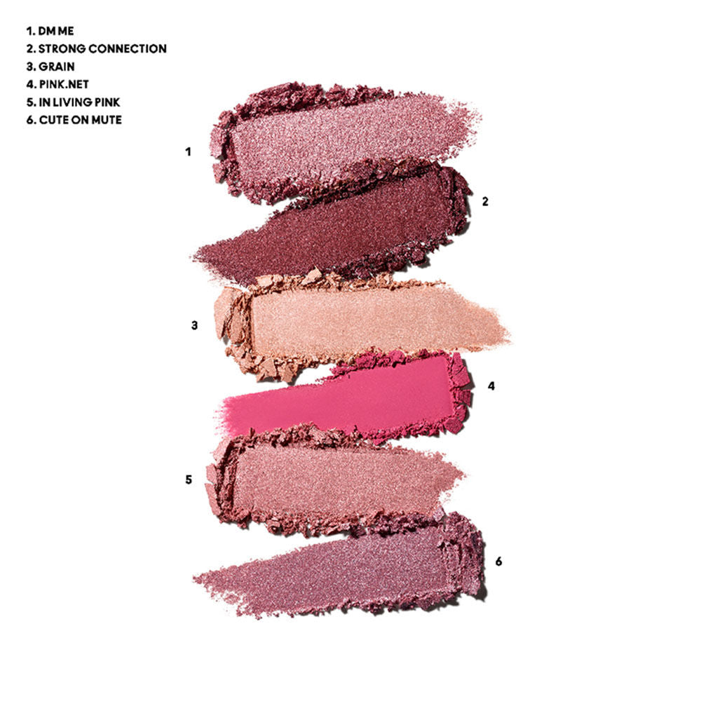 Connect In Colour Eye Shadow Palette X6