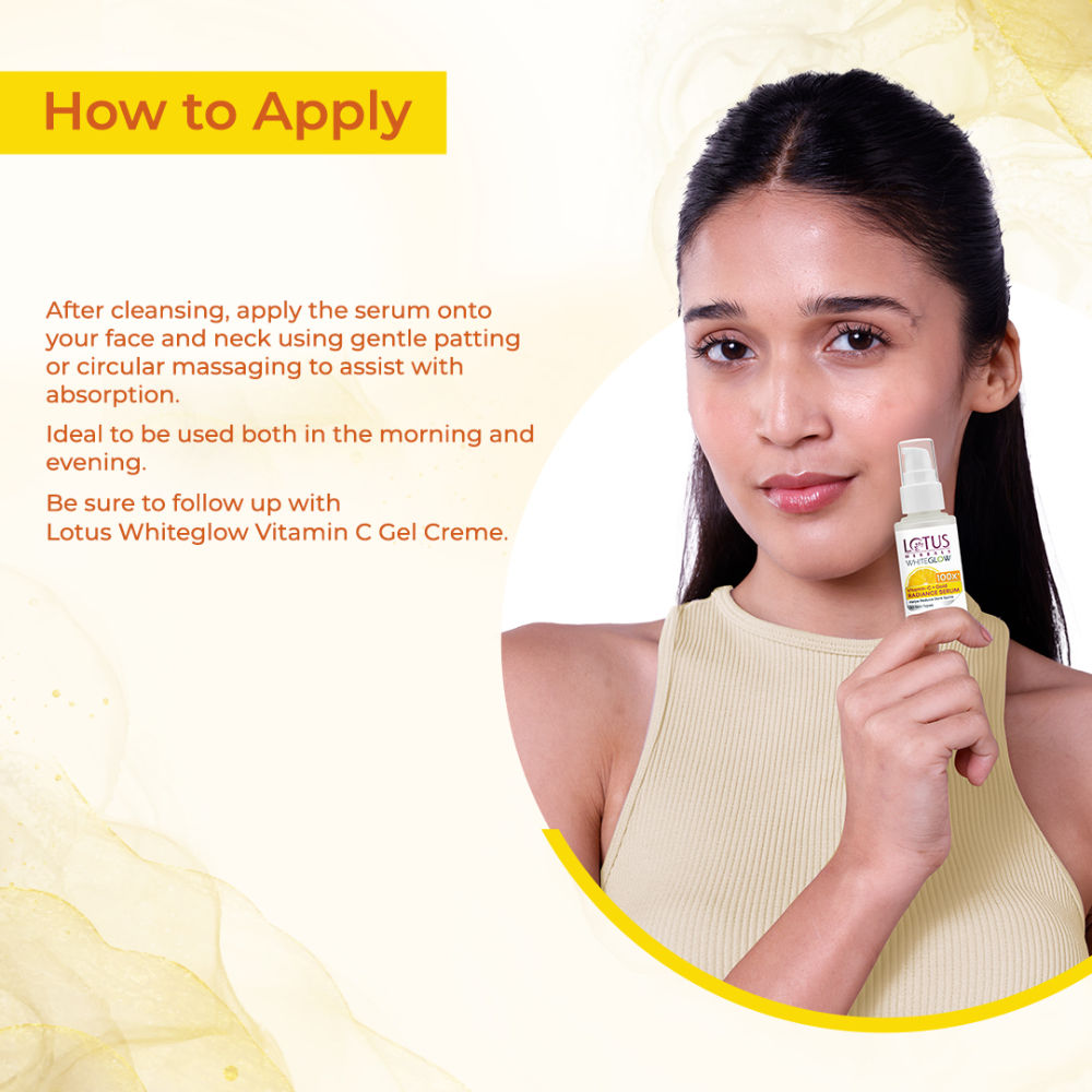 WhiteGlow Vitamin C + Gold Radiance Face Serum For Dark Spots, Dull & Uneven Skin Tone