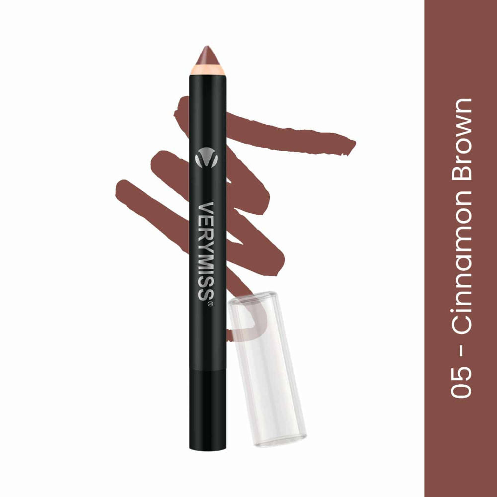 Matte Lip Crayon Lipstick - 05 Cinnamon Brown