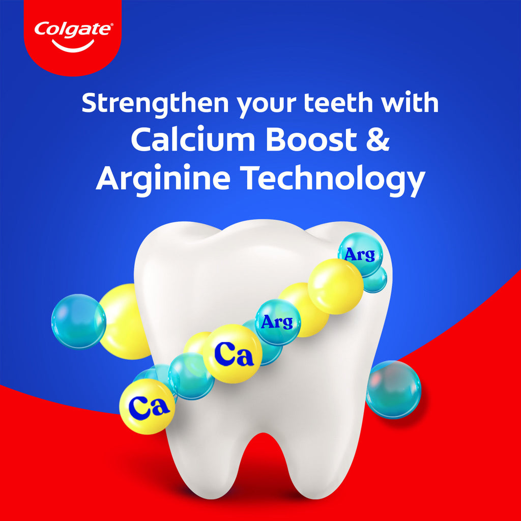 Strong Teeth Cavity Protection Toothpaste with Calcium Boost (Saver Pack)