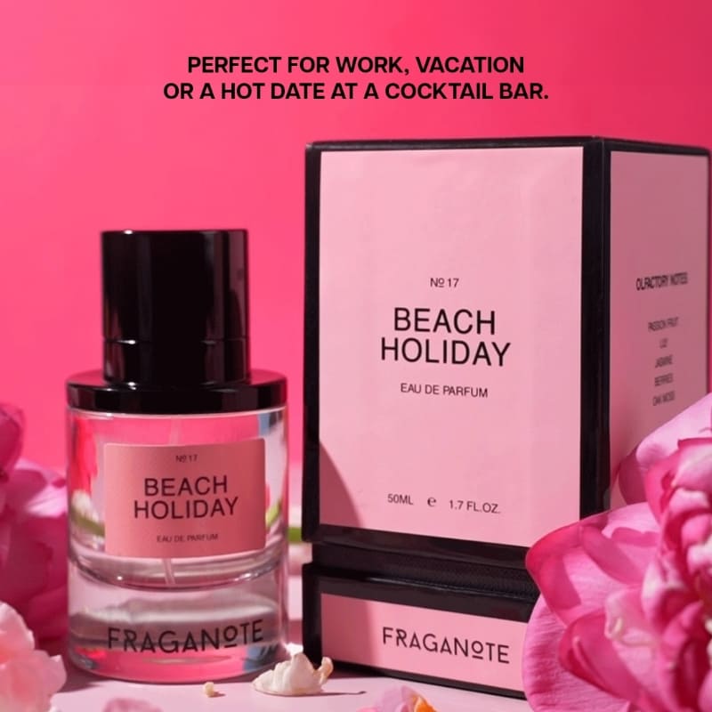 Beach Holiday EDP Premium Long Lasting Fruity Floral Perfume for Women, Summer